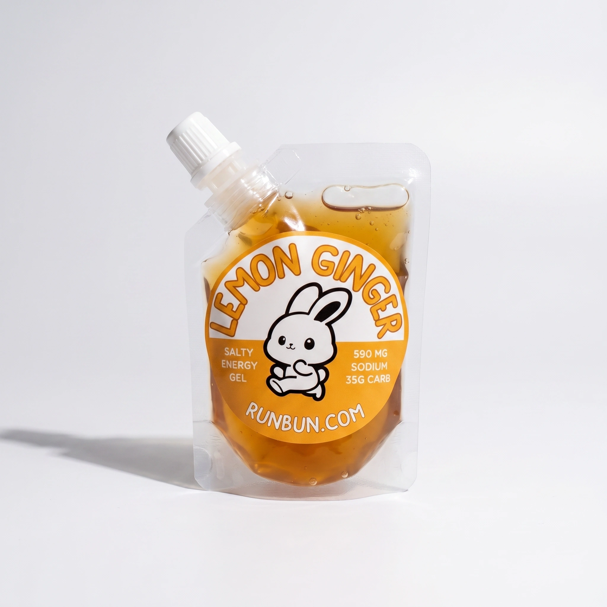 12 Pack - Lemon Ginger Energy Gel