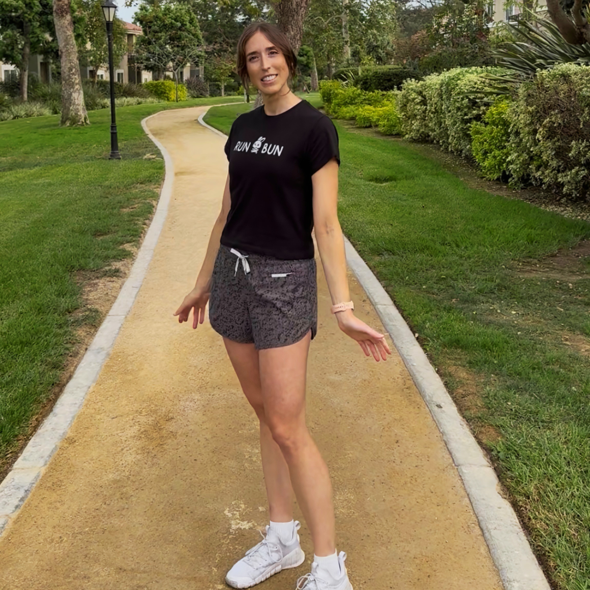 Women's High-Waisted Tee - Black