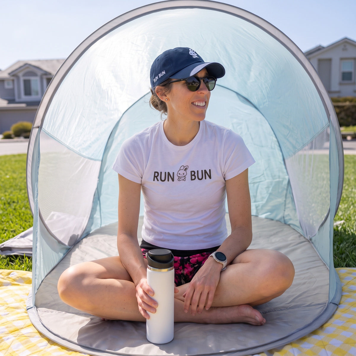 Women's High-Waisted Tee - White